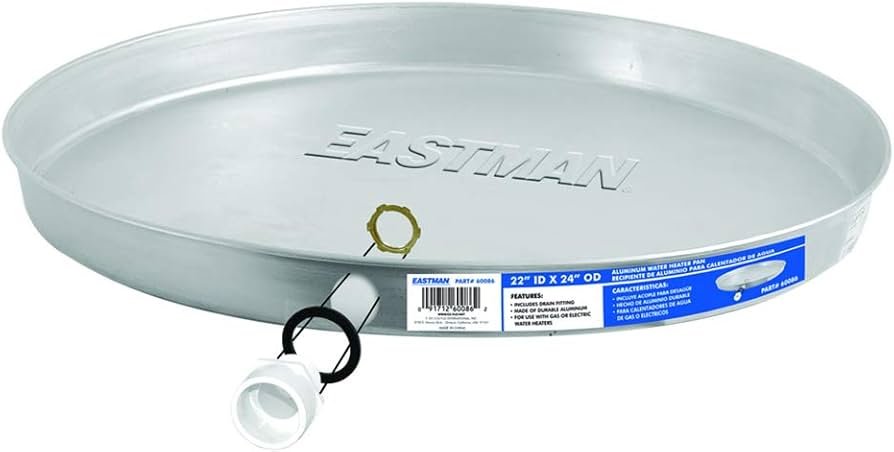  - Water Heater Drain Pans